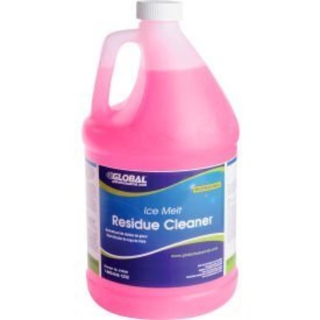 GLOBAL EQUIPMENT Global Industrial„¢ Ice Melt Residue Cleaner, 1 Gallon Bottle, 4/Case N174G4